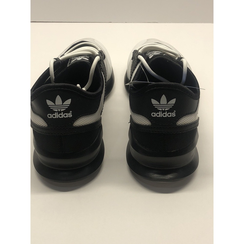 Adidas SL Rise Mens White Black Mesh Athletic Running Shoes Size 9 - Picture 5 of 12
